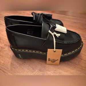 NEW Dr. Martens Women's Adrian Platform Tassel Loafer Size 8